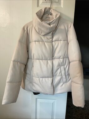 Stylus Faux Leather Coat